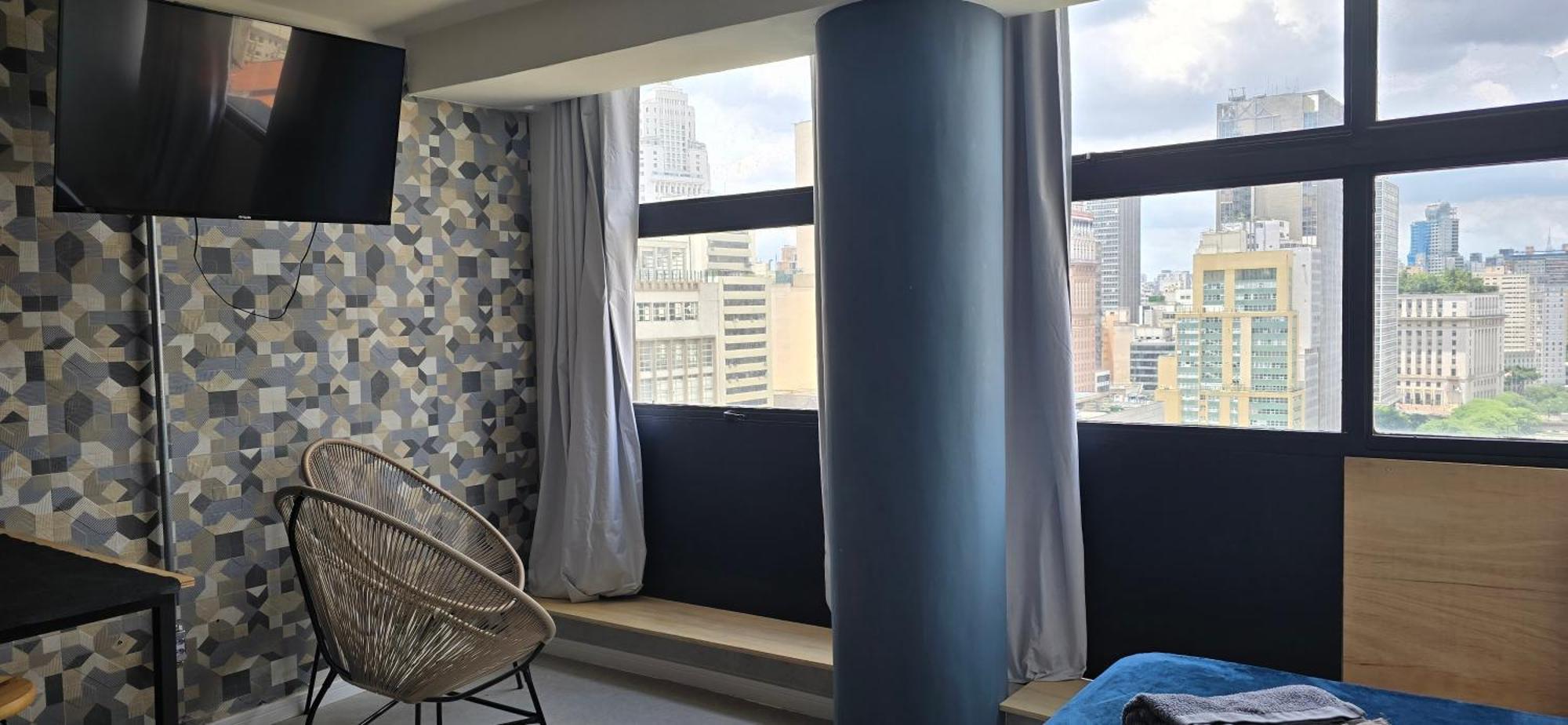 2701 - Studio Urbano Com Vista Do Vale เซาเปาโล ภายนอก รูปภาพ